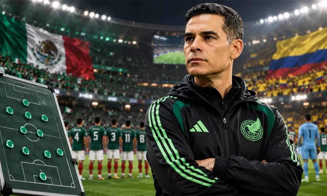 El posible primer XI de México vs Colombia 