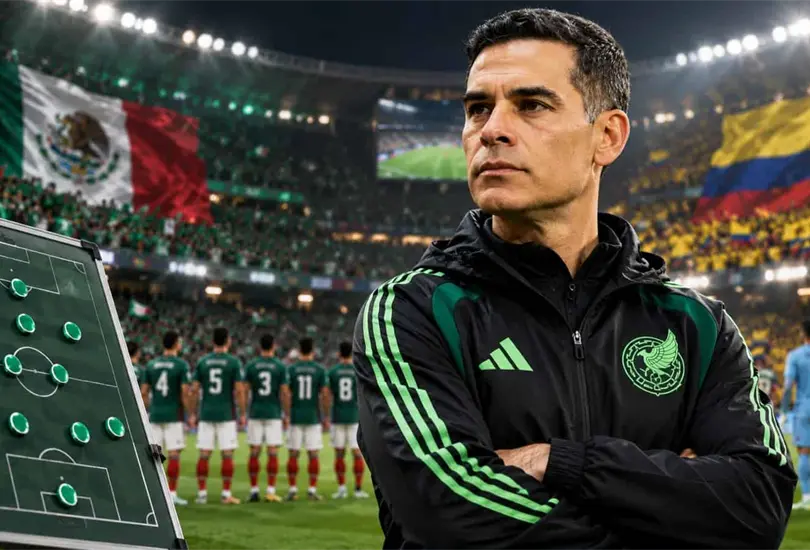 El posible primer XI de México vs Colombia El posible primer XI de México vs Colombia