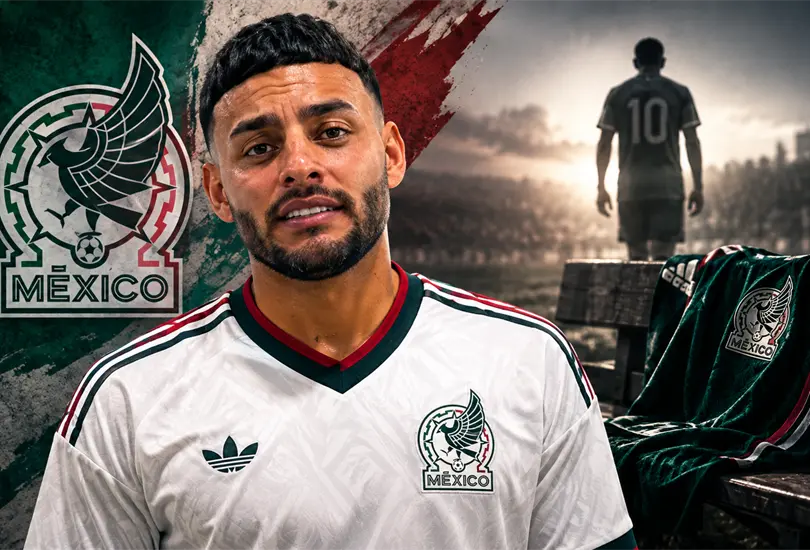 Alexis Vega marcó un doblete ante Cruz Azul y puso en duda su continuidad con la Selección Mexicana. Alexis Vega marcó un doblete ante Cruz Azul y puso en duda su continuidad con la Selección Mexicana.