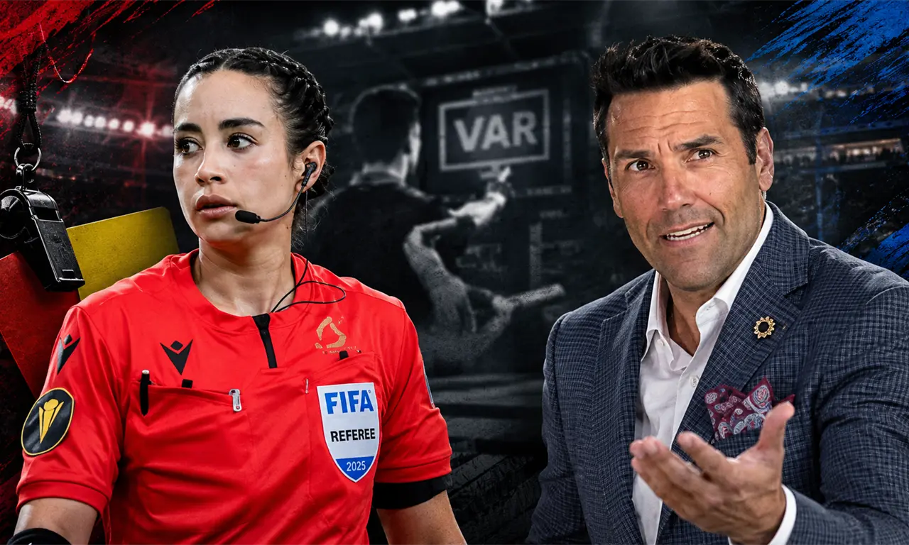  Damián “Ruso” Zamogilny cuestionó el arbitraje de Katia Itzel tras el Cruz Azul vs Toluca. 
