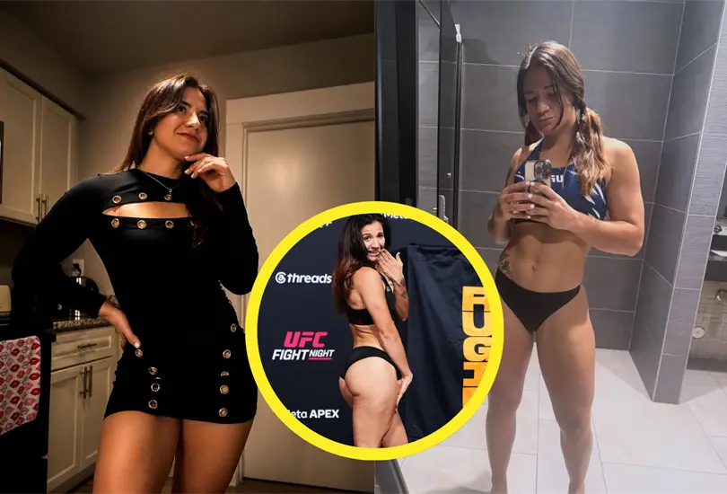 Ail&iacute;n P&eacute;rez celebr&oacute; su victoria en UFC despu&eacute;s de una semana llena de pol&eacute;mica.
