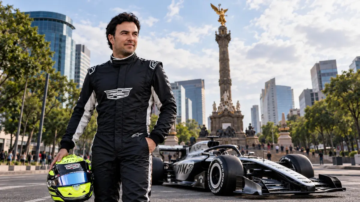  Checo Pérez volvería a las calles de la CDMX 