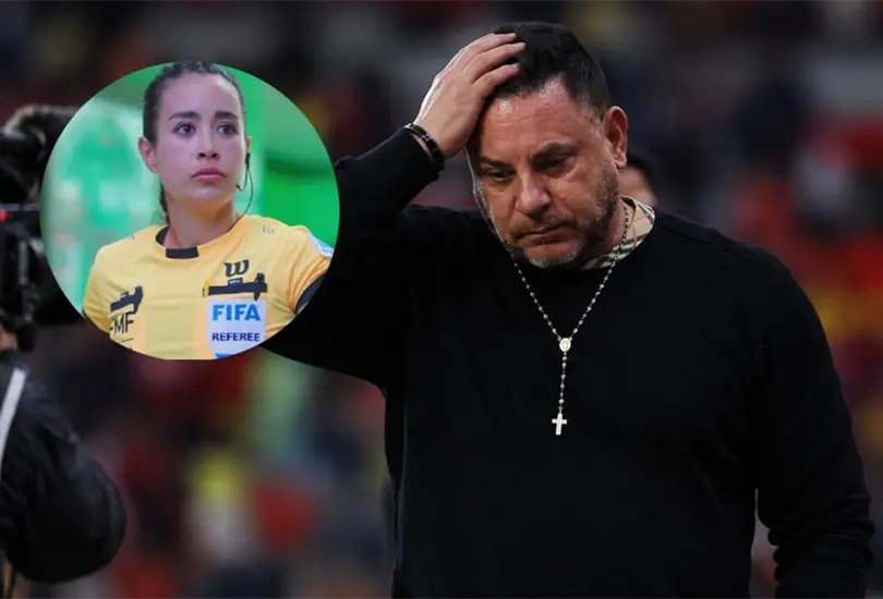 Antonio Mohamed y Katia Itzel discutieron al acabar el Cruz Azul vs Toluca Antonio Mohamed y Katia Itzel discutieron al acabar el Cruz Azul vs Toluca