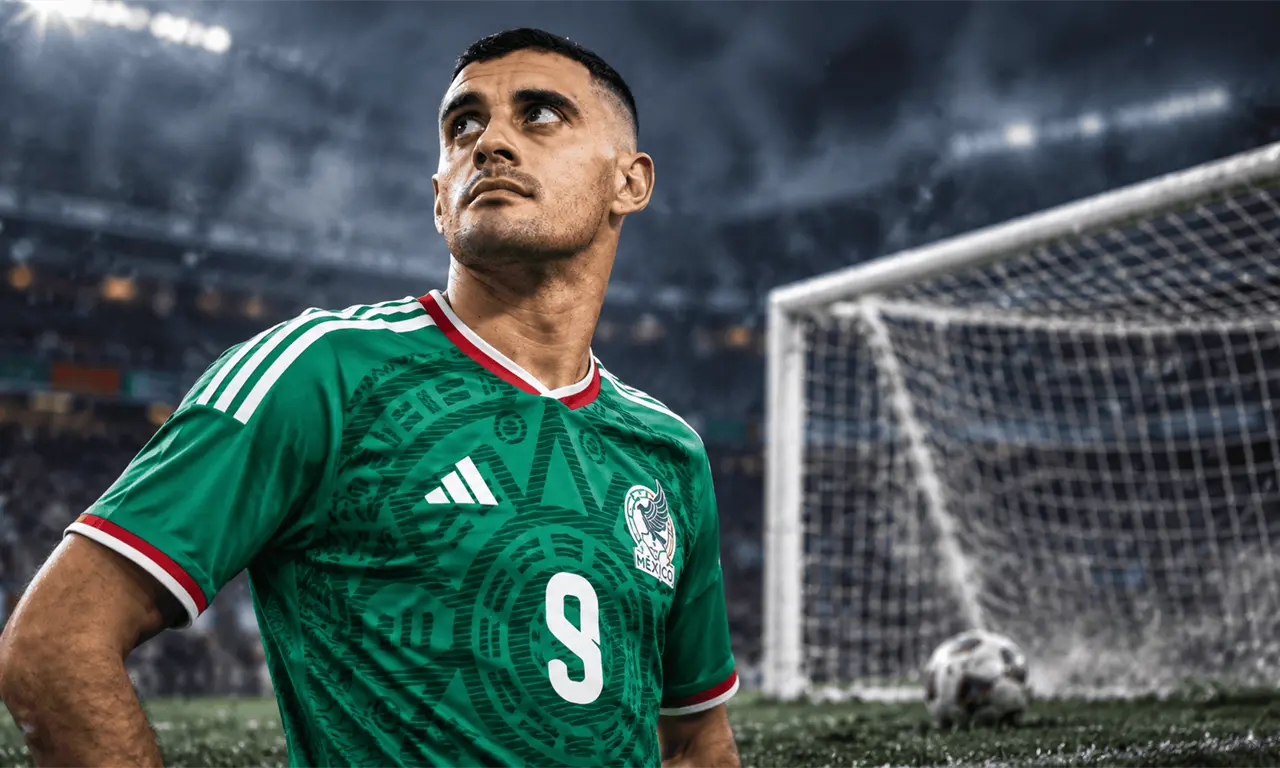  Germán Berterame vuelve a ser cuestionado con México; conoce cuántos partidos ha jugado y cuántos goles lleva. 