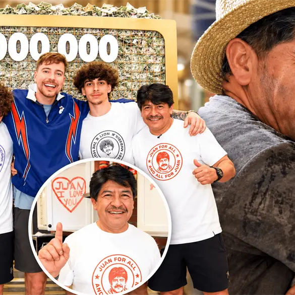 El mexicano Juan gana el reto de Mr Beast tras 200 días en un supermercado El mexicano Juan gana el reto de Mr Beast tras 200 días en un supermercado
