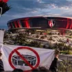 &iexcl;Ni lo presentan y ya hay pleito! Vecinos rechazan estadio del Atlas
