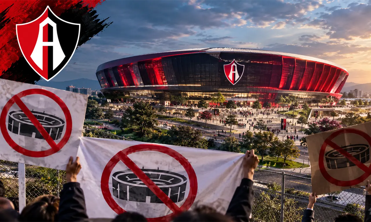  El nuevo estadio del Atlas todavía no se presenta y vecinos de Zapopan ya levantaron la voz contra el proyecto. 