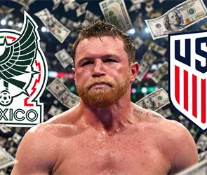 La fortuna que Canelo &Aacute;lvarez perdi&oacute; por apostarle a M&eacute;xico ante EEUU