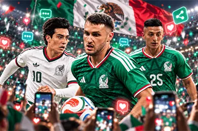 Los más populares: el top 5 con más seguidores del Tricolor Los más populares: el top 5 con más seguidores del Tricolor