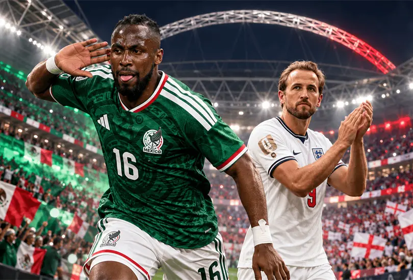La posibilidad de que México enfrente a Inglaterra en Wembley La posibilidad de que México enfrente a Inglaterra en Wembley