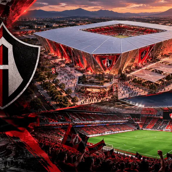 &iexcl;Ya es una realidad! As&iacute; ser&aacute; el nuevo y espectacular estadio del Atlas