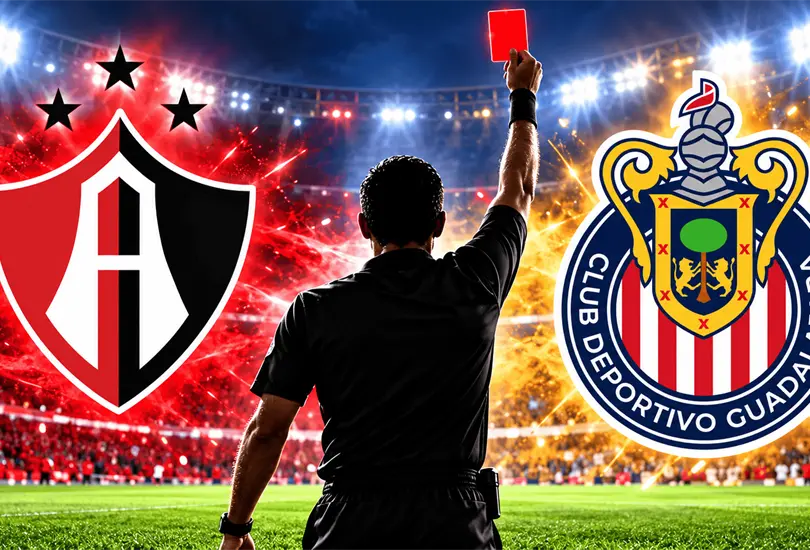 El Clásico Tapatío tendrá un ingrediente extra: un silbante con antecedentes de controversia dirigirá el choque entre Atlas y Chivas. El Clásico Tapatío tendrá un ingrediente extra: un silbante con antecedentes de controversia dirigirá el choque entre Atlas y Chivas.