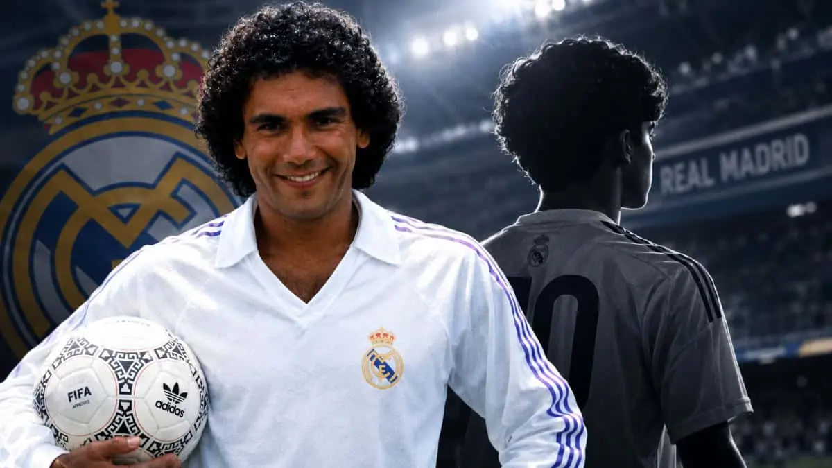  Una joya del Real Madrid es comparada con Hugo Sánchez 