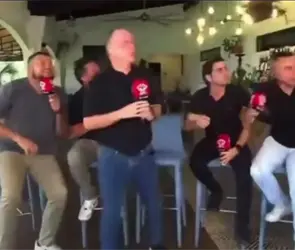 VIDEO| &iexcl;Impactante! Sismo sacude programa deportivo en plena transmisi&oacute;n
