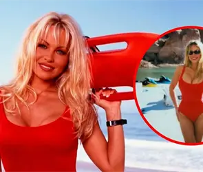 &iexcl;A lo Pamela Anderson! Sydney Sweeney sorprende con su look de Baywatch
