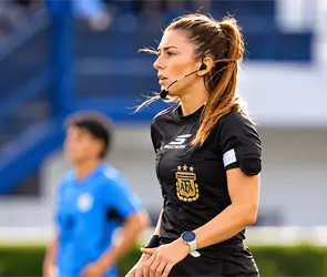 Argentina ya tiene a su Katia Itzel: la &aacute;rbitra que acaba de hacer historia