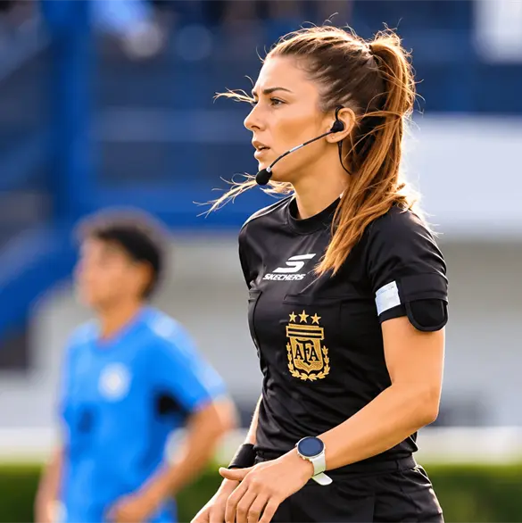 Argentina ya tiene a su Katia Itzel: la árbitra que acaba de hacer historia Argentina ya tiene a su Katia Itzel: la árbitra que acaba de hacer historia