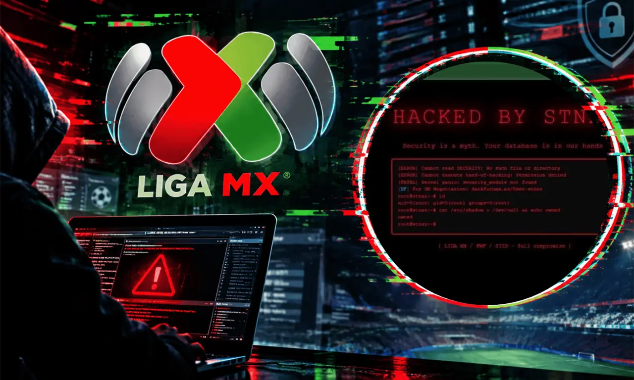  La página oficial de la Liga MX apareció con un mensaje que apunta a un presunto hackeo. 