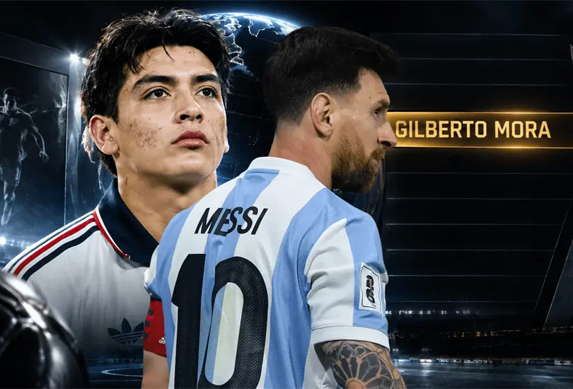 Gilberto Mora apareci&oacute; entre los j&oacute;venes talentos destacados en una campa&ntilde;a protagonizada por Lionel Messi.
