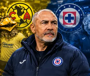 &iquest;Traici&oacute;n? Potro Guti&eacute;rrez posa con la playera del Am&eacute;rica