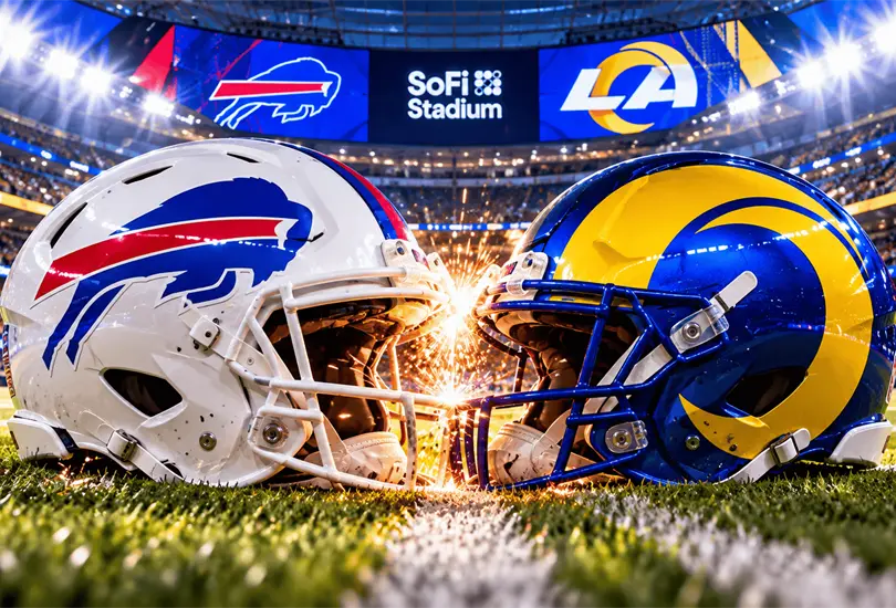 Buffalo Bills visitan a Los Angeles Rams en el Monday Night Football de la Semana 5. Consulta horario y transmisión en México. Buffalo Bills visitan a Los Angeles Rams en el Monday Night Football de la Semana 5. Consulta horario y transmisión en México.