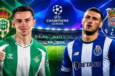 Betis vs Porto: d&oacute;nde ver EN VIVO y a qu&eacute; hora juegan en Champions League