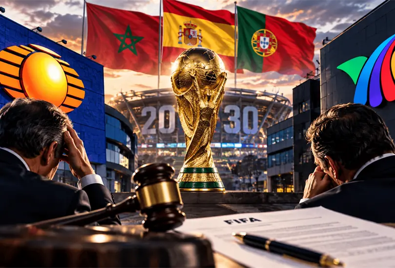 El golpe que podr&iacute;an recibir Televisa y TV Azteca para el Mundial 2030