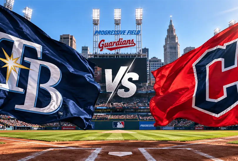 Tampa Bay Rays y Cleveland Guardians disputan el Juego 3 de la Serie de Campeonato de la Liga Americana 2026. Conoce el horario y d&oacute;nde verlo en M&eacute;xico.