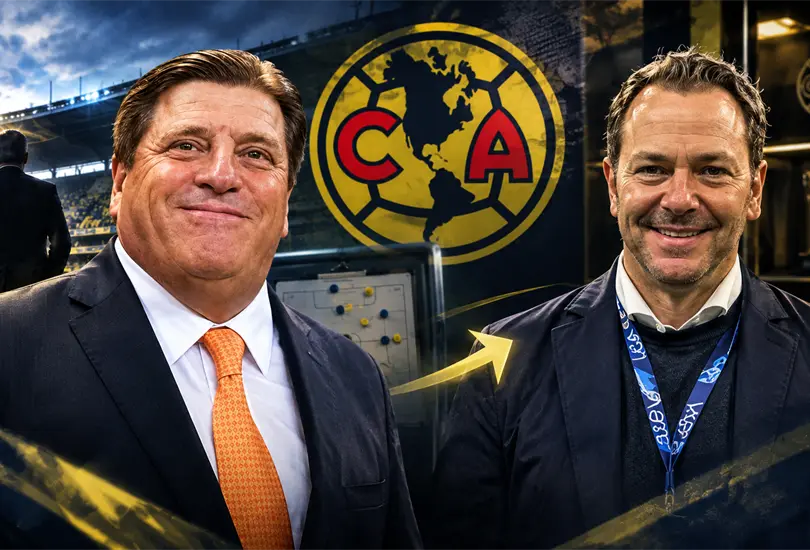 Miguel Herrera recordó una anécdota con Santiago Baños relacionada con el banquillo del América. Miguel Herrera recordó una anécdota con Santiago Baños relacionada con el banquillo del América.