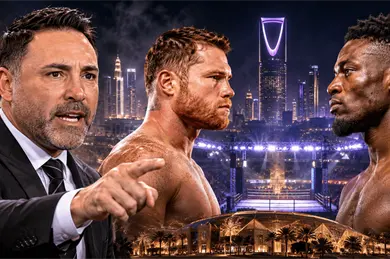 &iquest;Todo por dinero? De la Hoya revienta a Canelo por pelear en Arabia