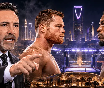 &iquest;Todo por dinero? De la Hoya revienta a Canelo por pelear en Arabia
