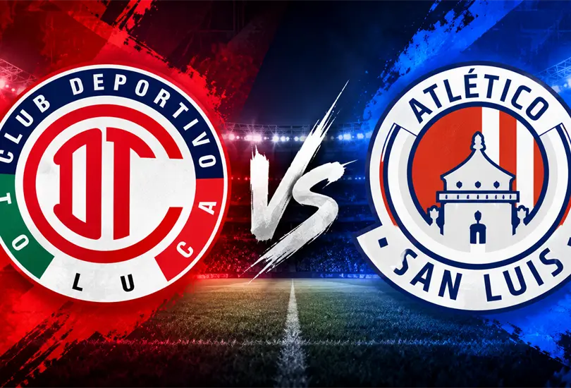 Toluca busca el liderato ante San Luis en el Infierno; conoce por d&oacute;nde puedes ver el partido.