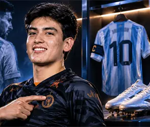"Llevar tus botines ser&aacute; un sue&ntilde;o": Gilberto Mora responde a Messi