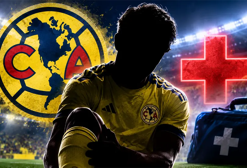 Raphael Veiga qued&oacute; descartado para el partido del Am&eacute;rica contra Le&oacute;n tras sufrir un golpe durante un entrenamiento.