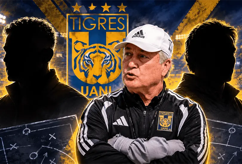 V&iacute;ctor Manuel Vucetich, Fernando Ortiz y Guillermo Barros Schelotto aparecen en el panorama del futuro banquillo de Tigres.