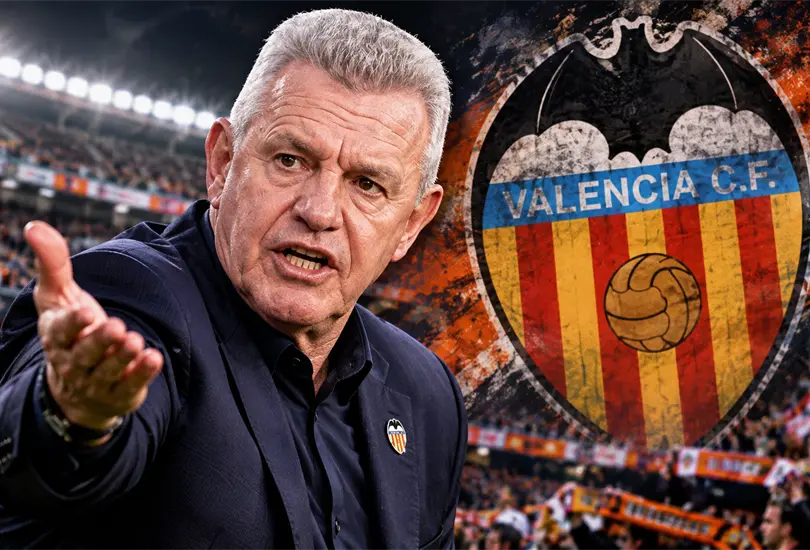 Javier Aguirre respondi&oacute; a los reclamos de un aficionado del Valencia durante el empate sin goles ante el Athletic Club
