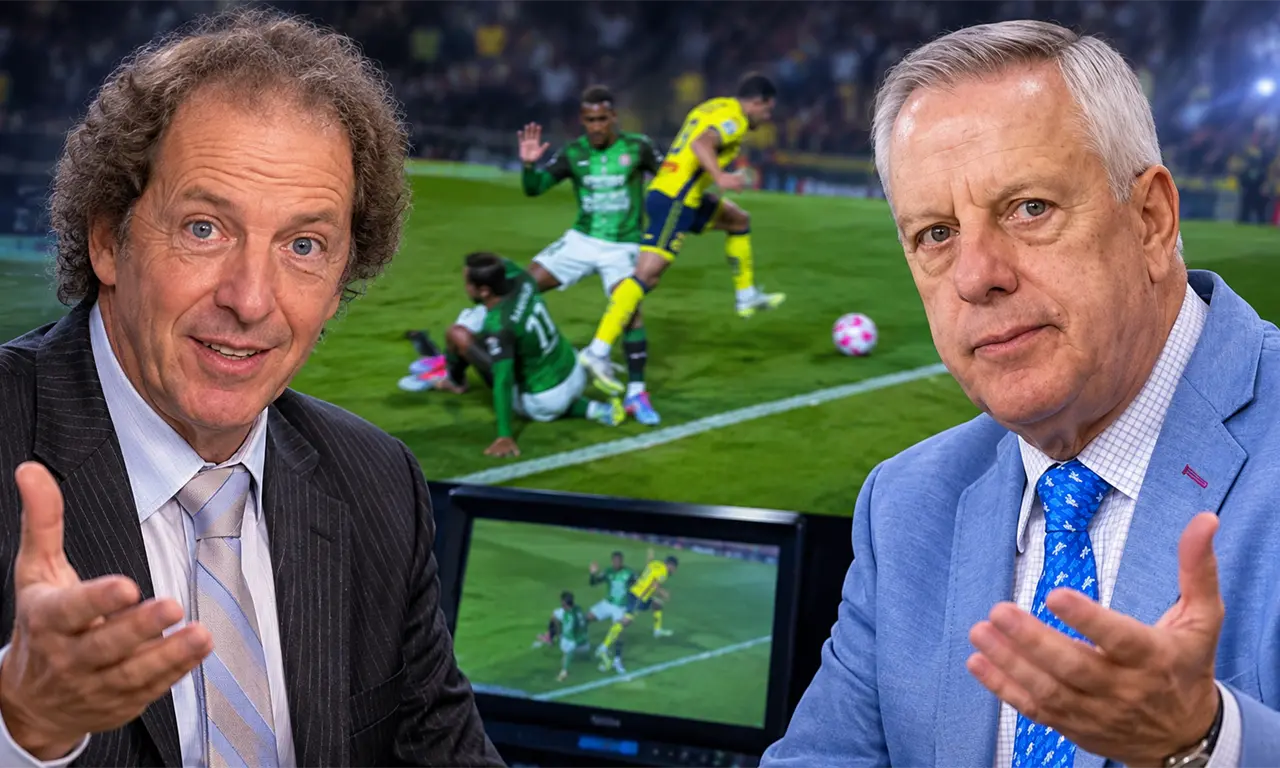  Arturo Brizio y el Ruso Brailovsky analizaron la polémica decisión arbitral por el penal sobre Brian Rodríguez en el León vs América. 