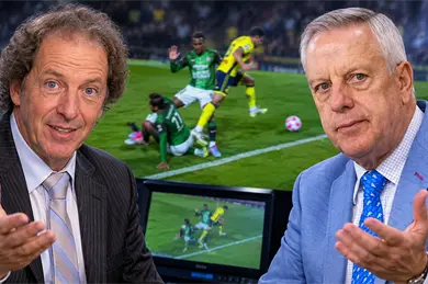 ¡Se calentaron! Brizio y el Ruso chocan por polémico penal del América ¡Se calentaron! Brizio y el Ruso chocan por polémico penal del América
