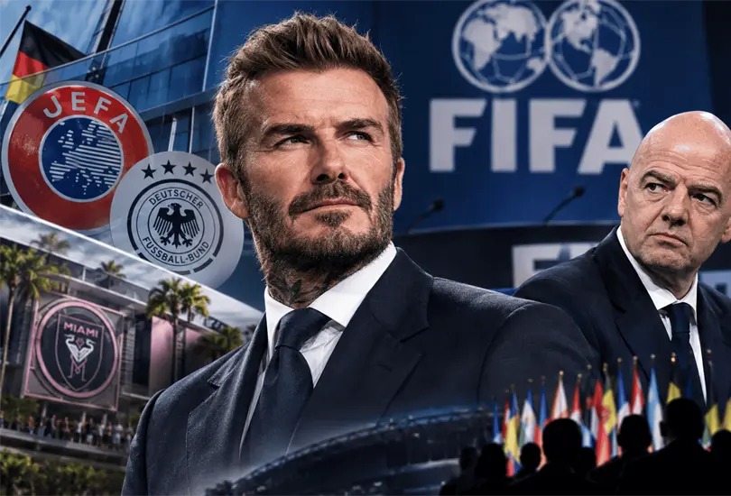 Sectores de la UEFA y la Federaci&oacute;n Alemana barajan el nombre de David Beckham como alternativa a Gianni Infantino