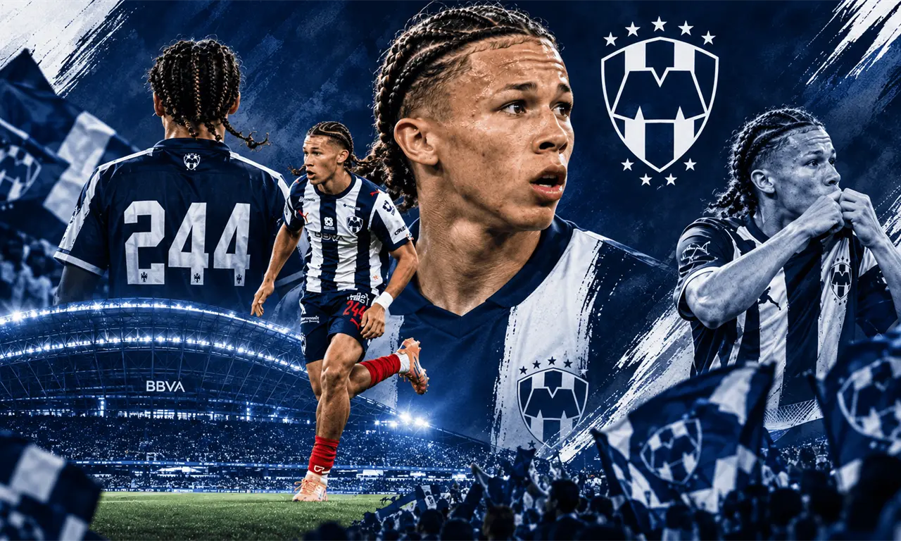 Paxon Ruffin se convierte en el canterano más joven en debutar con Rayados. 