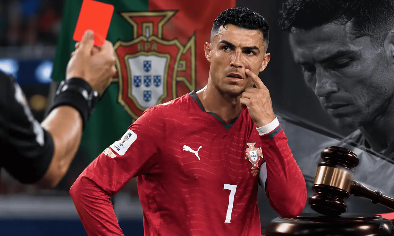  La sanción oficial para Cristiano Ronaldo 
