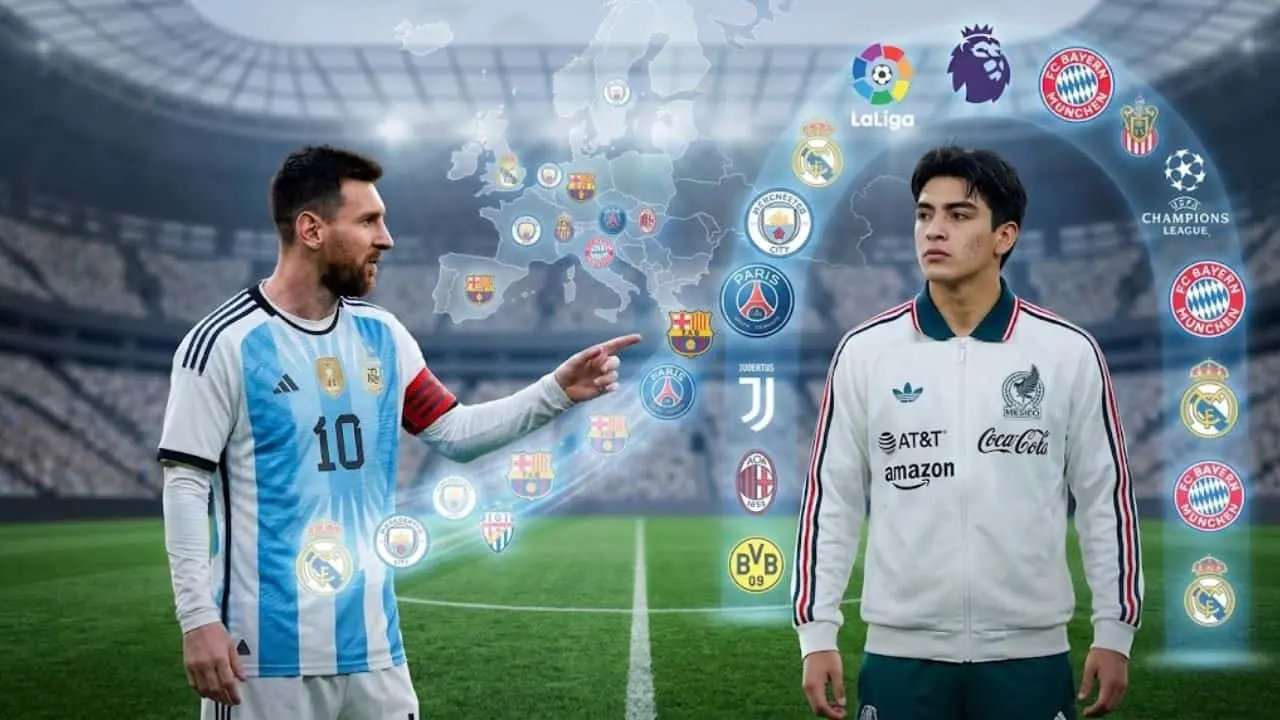  El inesperado destino de Mora gracias a Messi 