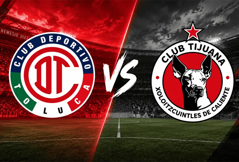 Toluca recibe a Xolos en el Nemesio Diez este mi&eacute;rcoles.