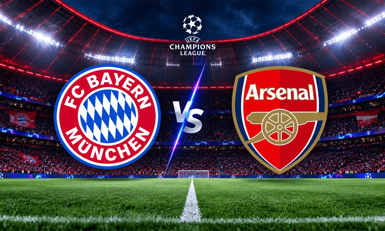  Bayern recibe al Arsenal en el Allianz Arena. 