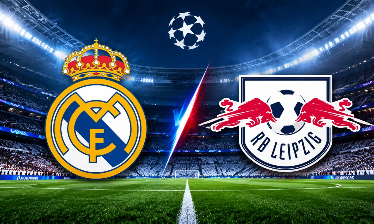  Real Madrid recibe a Leipzig en Champions League. 