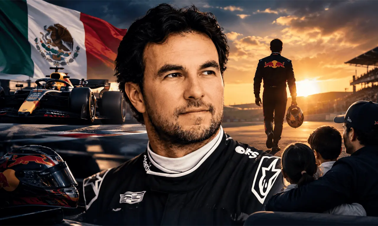  Checo Pérez reconoció que su retiro de la Fórmula 1 está cada vez más cerca y explicó qué quiere conseguir antes de despedirse. 