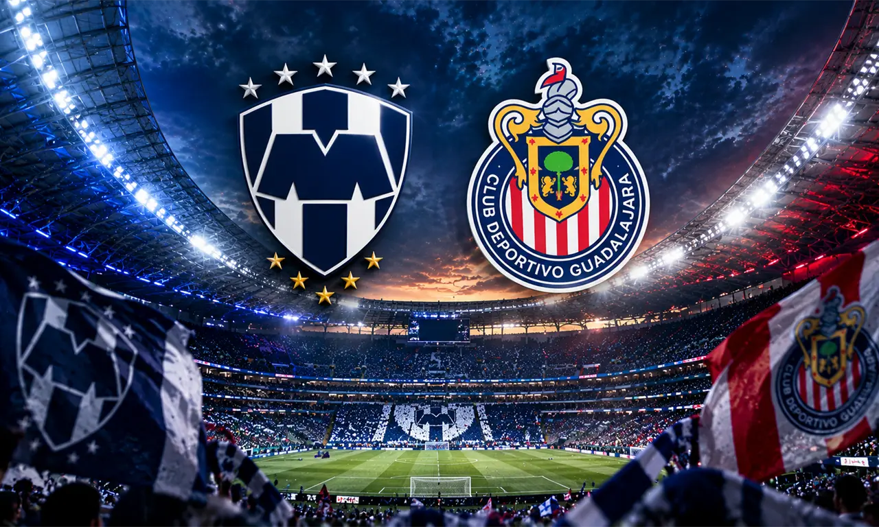  Monterrey recibe a Chivas este sábado en el Estadio BBVA por la Jornada 14 del Apertura 2026. 