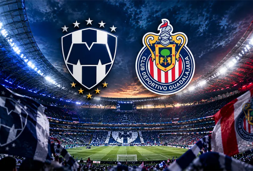 Monterrey recibe a Chivas este s&aacute;bado en el Estadio BBVA por la Jornada 14 del Apertura 2026.