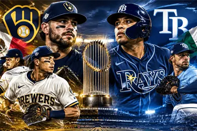 Brewers y Rays se enfrentan en la Serie Mundial con mexicanos en la contienda