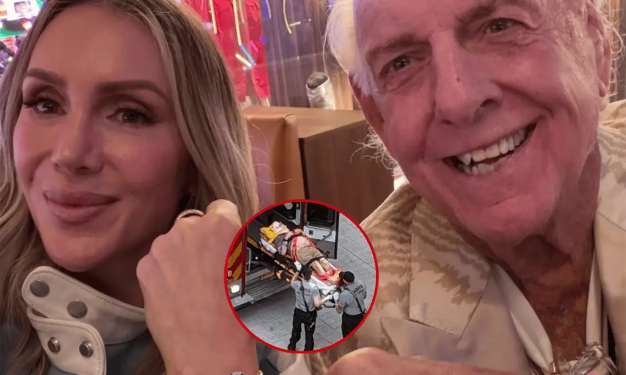  Ric Flair, leyenda de WWE, fue trasladado a un hospital después de sufrir una caída en Tampa, Florida. 